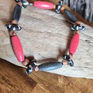 Men's Aromatherapy Wood Bracelet | 10 Inch Tribal Style Essential Oil Bracelet